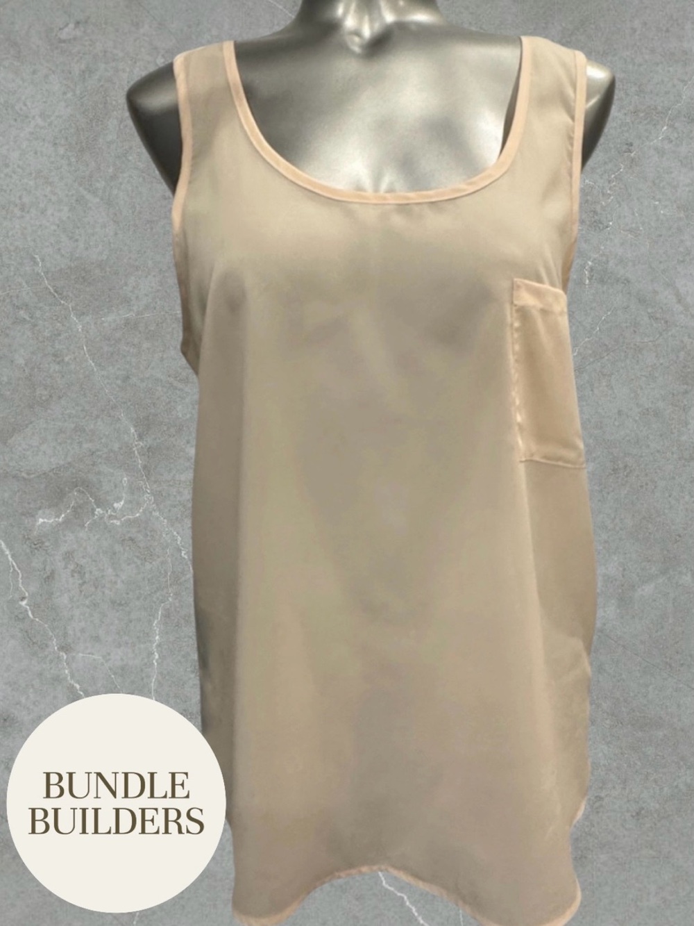 $8 Add-on | Y2K Scoop Neck Tank Top